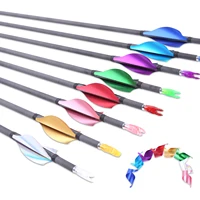 BICASTER Spin Vanes 1.75inch LH/RH Arrow Vanes Fletches - 50pcs 1