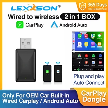 2-in-1 Wireless CarPlay Adapter 1