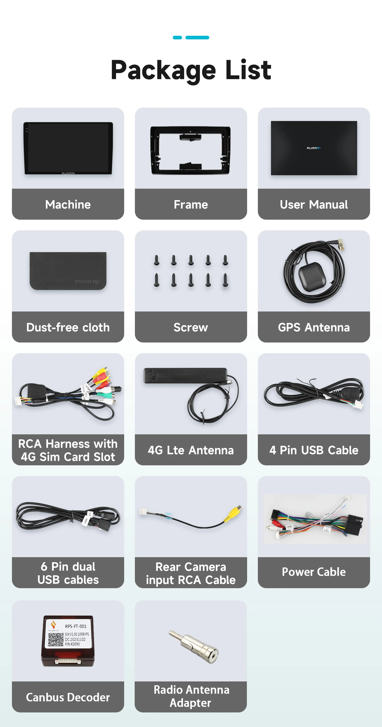 AURAAI X100 Android Auto-Intelligenzdisplay für Fiat Bravo 2007 - 2012 UIS7870 DSP GPS 4G BT CarPlay KI-Sprachsteuerung ADAS 360CAM – Detail 35