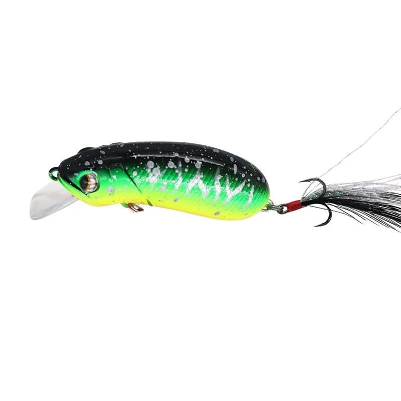 CC50 CC60 Slow Sinking Minnow 6.5g 9.5g Wobbler Crankbait Artificial Hard Bait For Bass Trout Pike Bass