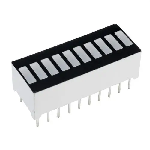 1/5 PCS 10 세그먼트 LED 디스플레이 라이트 스트립 4 색 발광 스트립 LED 모듈 Arduino 용 다색 막대 그래프 10 막대 그래프