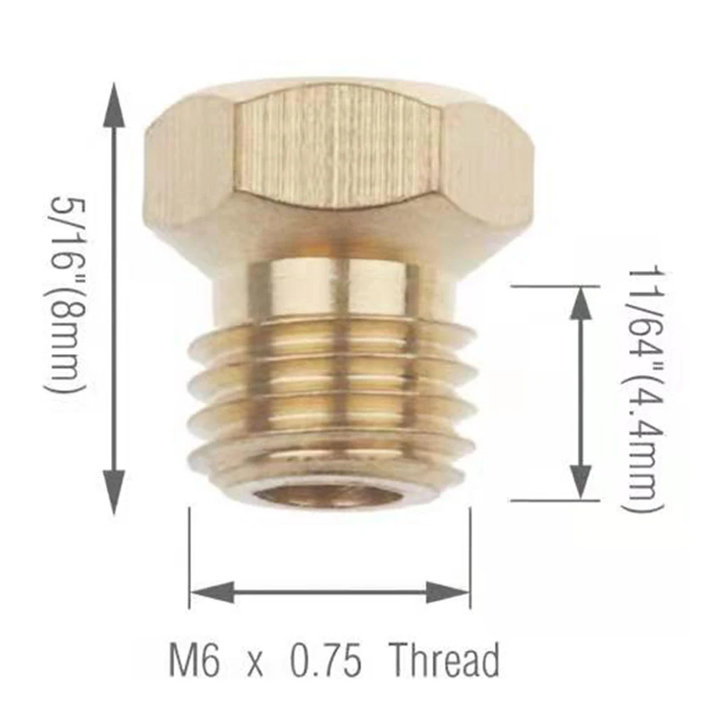 Nozzles For LPG Gas Jet Set Burner Gas Hob For LPG Conversion Kit Nozzles Propane Injector 0.5/0.7/0.7/0.87/1.02mm 5 Pcs gas stove accessories,cookware accessories