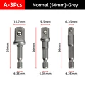 A-3Pcs Grey 50mm