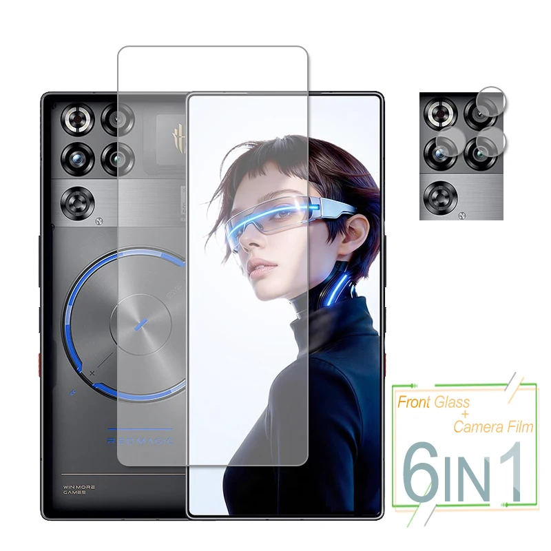 Premium Tempered Glass Screen & Camera Lens Protector