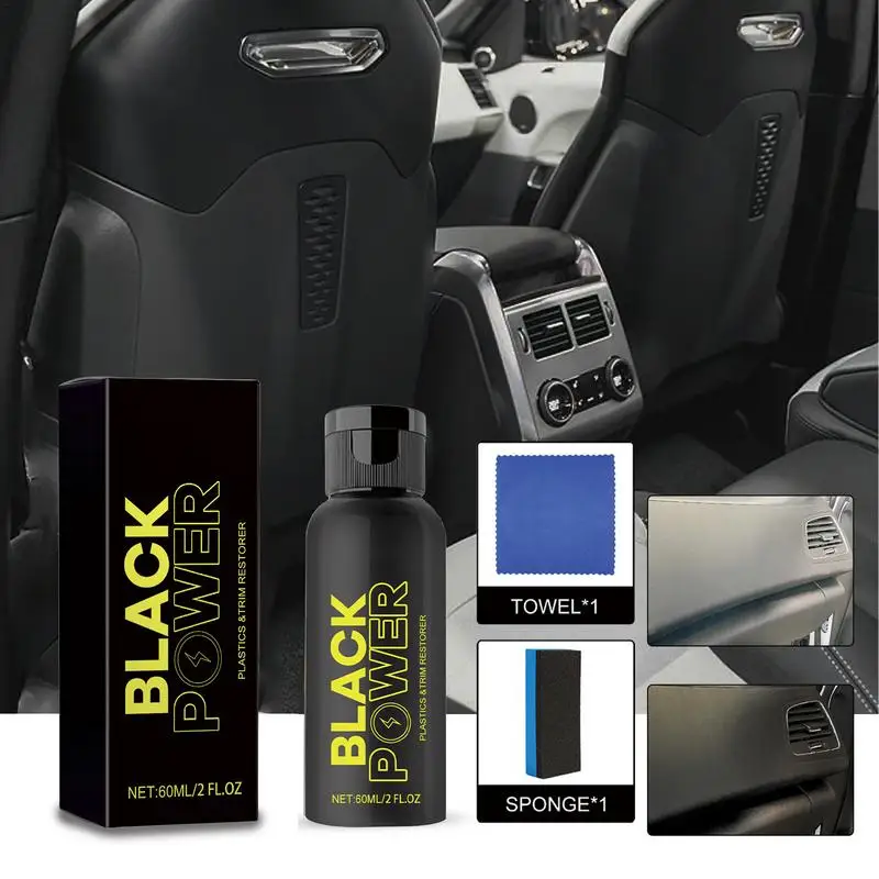 Рисунок 4 - Черный реставратор отделки автомобильных деталей