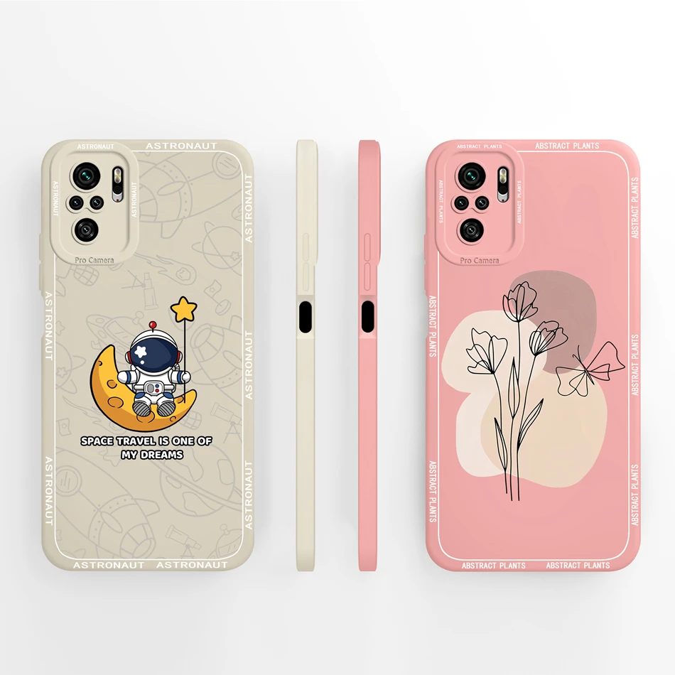 Luxurious Soft Silicone Shockproof Back Cover for POCO M5S - Full Protection Fashion Case