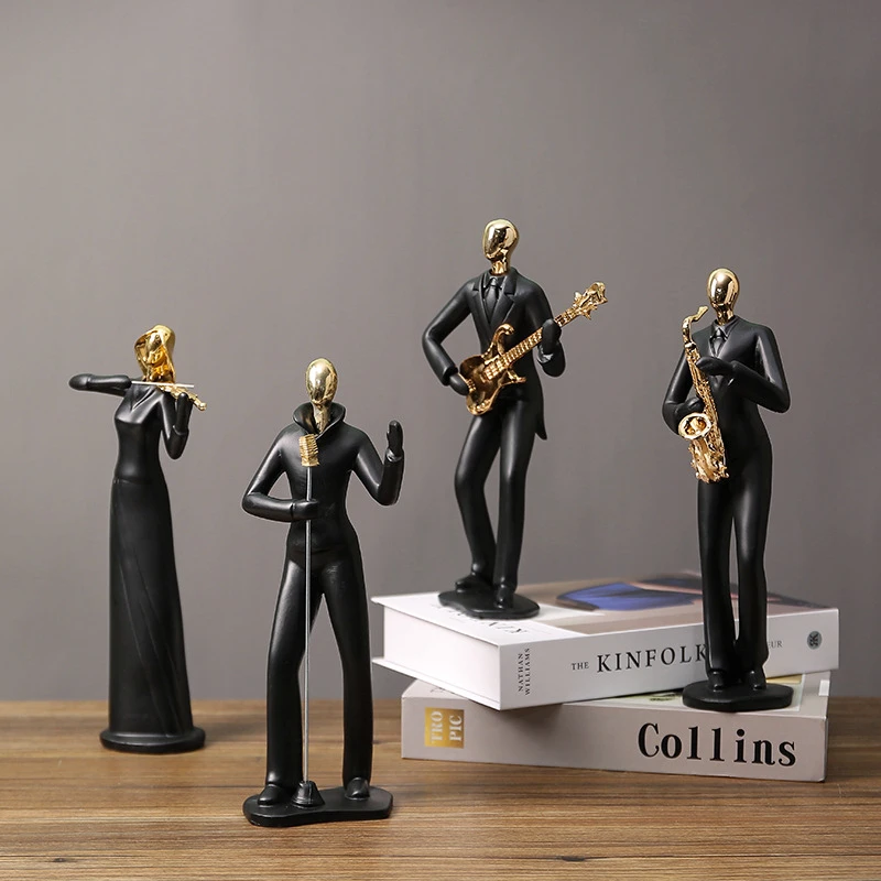 

Creative The Band Characters Ornaments Porch Decoration TV Cabinet Wine Cabinet Study Desktop Crafts