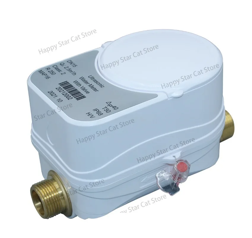 Wireless ZIGBEE Water Flow Monitor and Water Shutoff in 3/4 inch Smart Ultrasonic Meter
