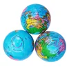 6/12pcs Earth Sponge Ball Toy Hand Wrist Exercise Squeezing Foam Ball Educational Gifts Sponge Globe Kids Decompression Fun Gift 6