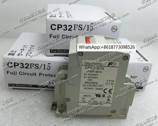 

Original genuine Fuji FUJI circuit breaker CP32FS/1A 2A 3A 5A 7A 10A 15A in stock