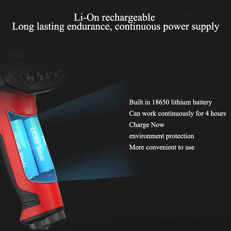 Air Conditioning Cleaning Gun Endoscope Cleaning Gun Car Cleaning Gun Visible Cleaning Gun 3.5 Inch High-definition Large Screen 6