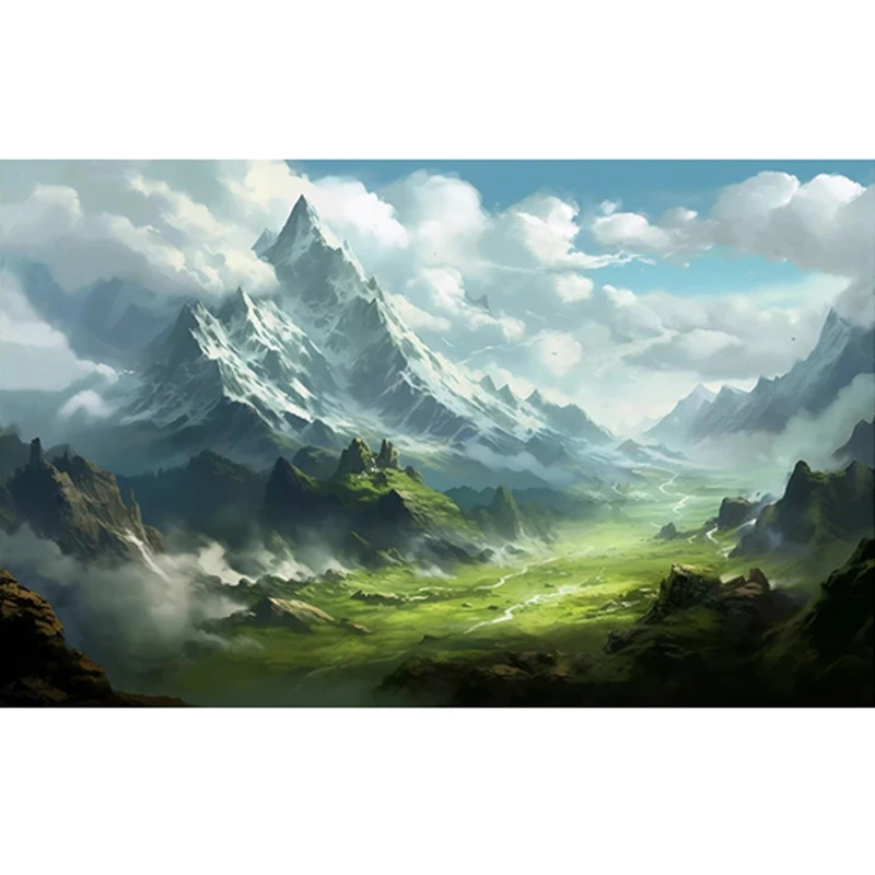 3d criativo backdrop wall art pintura decoracao 04