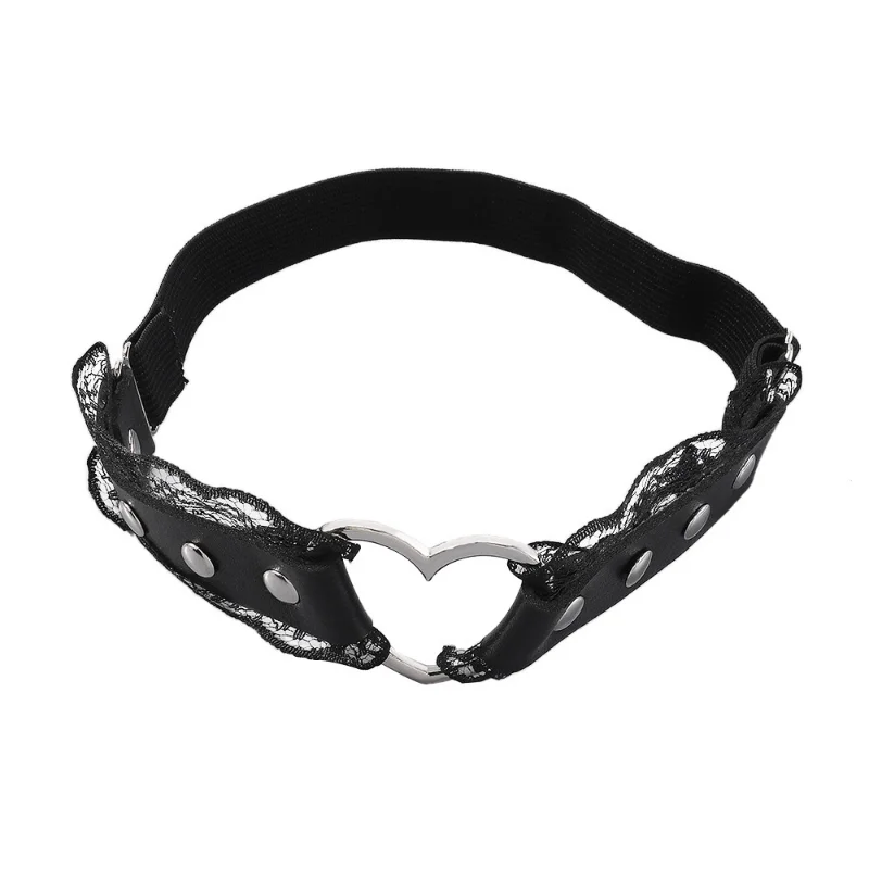 Gothic Harajuku Style Dark Magic Love Lace Leg Ring Punk Hip-hop JK Personality Nightclub Leg Accessories fashion accessories
