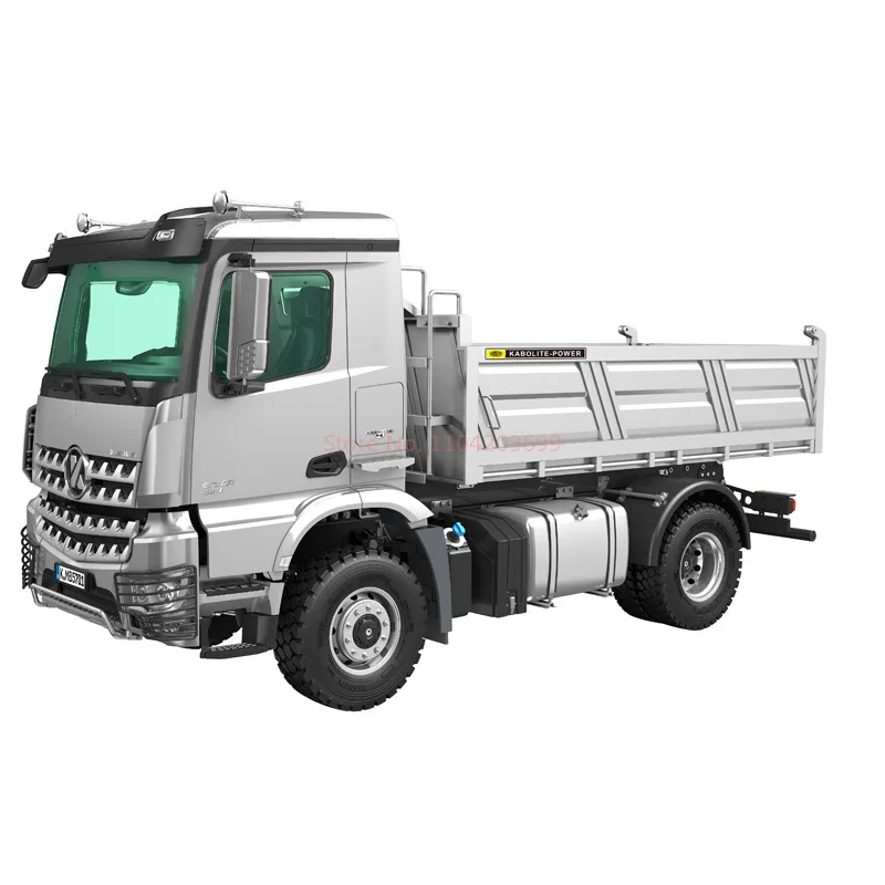 1/14 KABOLITE K5701 4x4 Remote Control Truck Screw Dump Truck with Light and Sound System Engineering Vehicle Toys for Boys 5