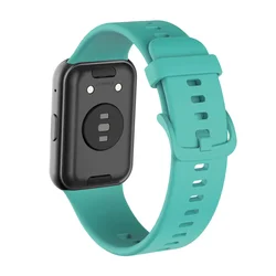 Silicone Replacement Wristband for Smartwatch - Elegant and Durable Strap Accessory (Mint green 09)