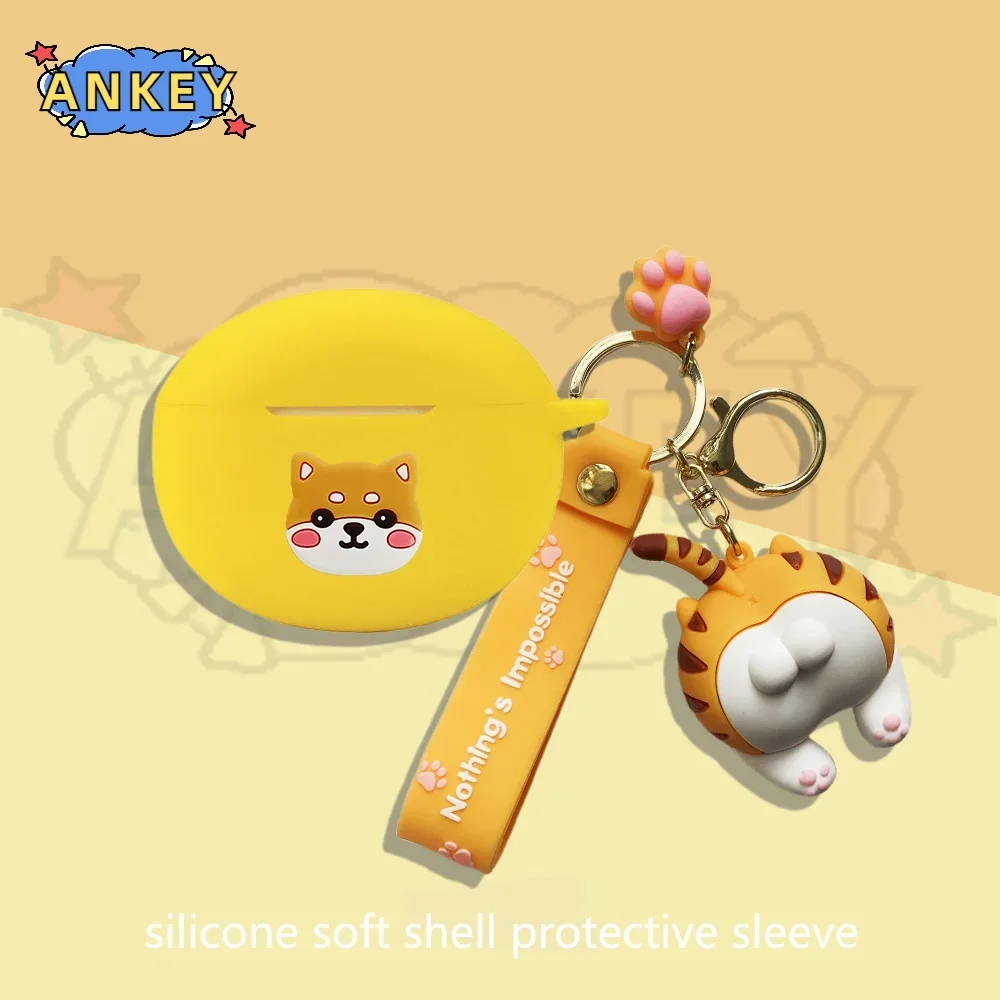 Custodia Per Oppo Enco Air 3 Pro Auricolare Cover In Silicone Air 2 Pro Free 2 2I Air3Pro Green Frog Auricolari Cuffie Protettive Morbide