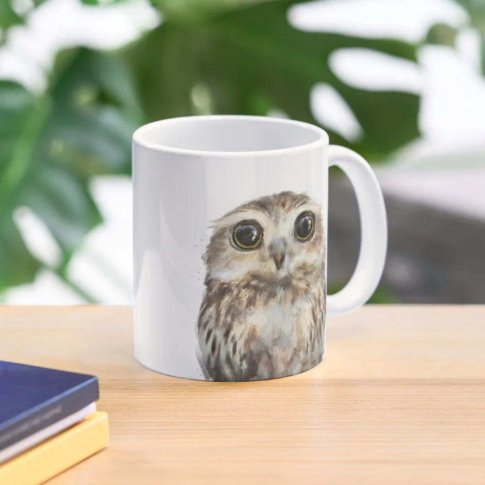 

Little Owl Coffee Mug Cups For Tea Travel Cups Sets Mug