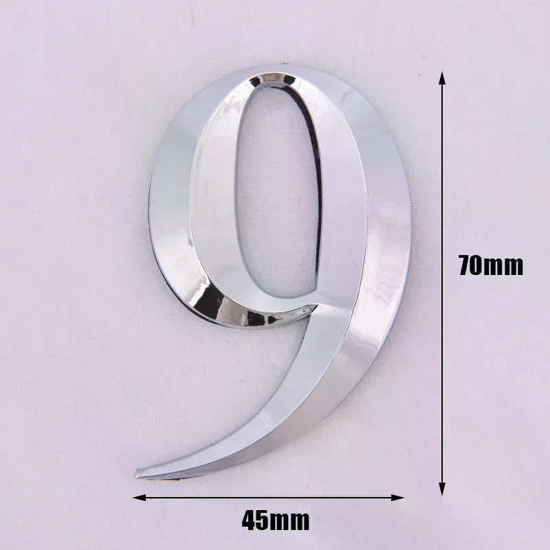 Self Adhesive Door Number Sign House Number Digit Apartment Hotel Office Sticker