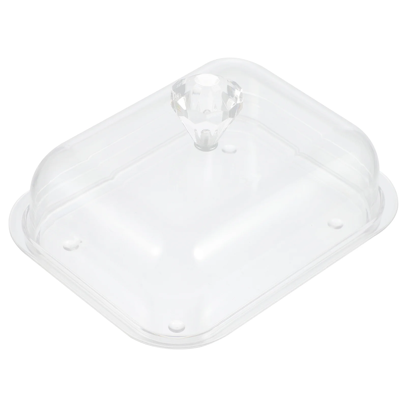 Butter Keeper Butter Storage Box Acrylic Kitchen Tableware Restaurant Accessories Food Containers Snack Holders
