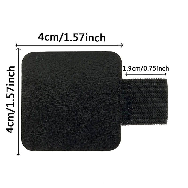 Pencil Clip PU Leather Pen Holder for Pencil Books Notebooks