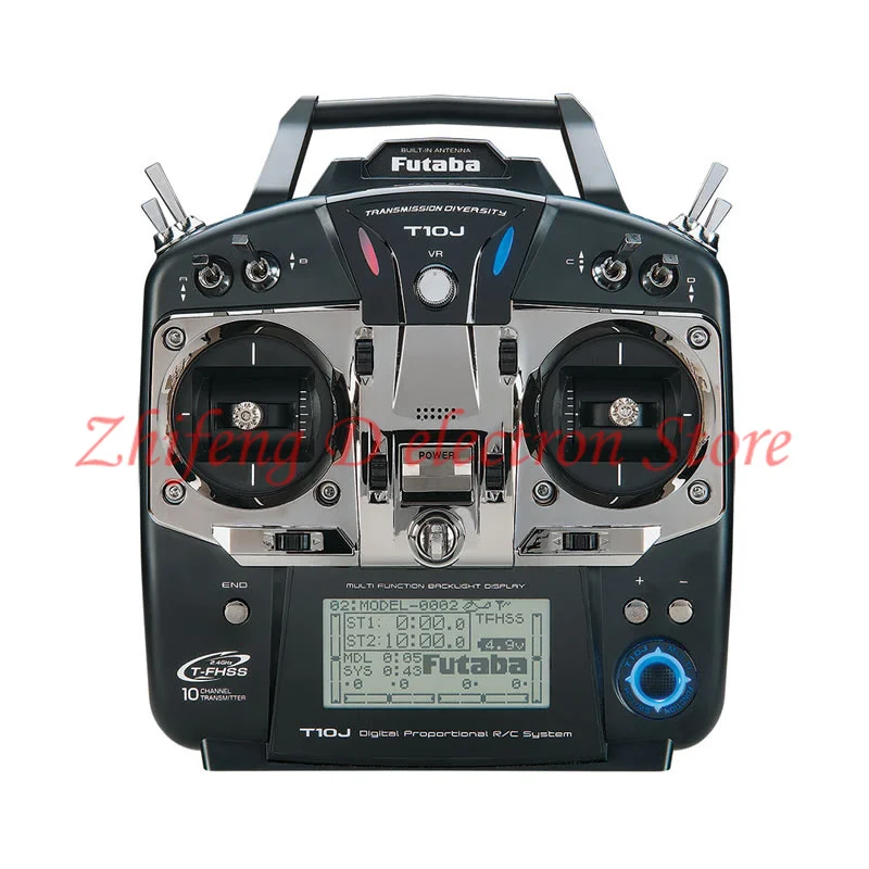 Futaba T10j 10 Channel Remote Control Kit, R3008sb Receiver, 2.4ghz