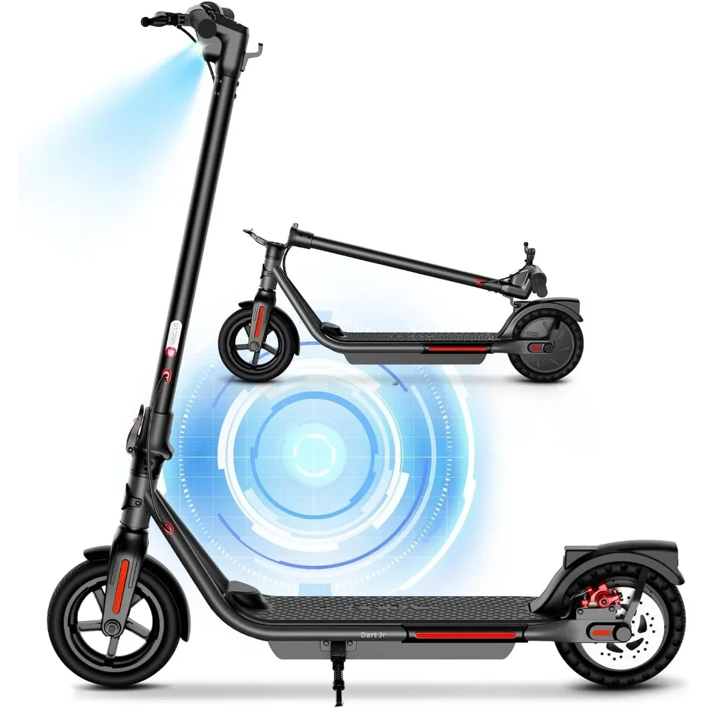 

Electric Scooter Adults Peak 500W Motor,8.5" Solid Tires,Long Range Scooter Electric for Adults,19Mph Speed Foldable E-Scooter