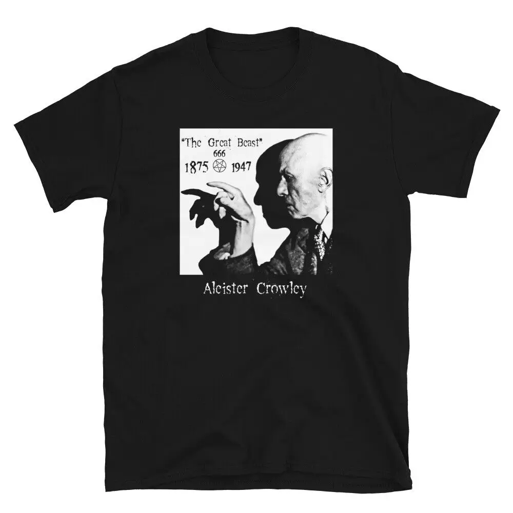 Мужская футболка с длинным или коротким рукавом Aleister Crowley, замысловатый лидер Thelema Sex Magic