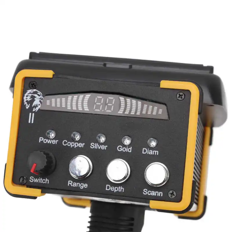 30m Deep Metal Detector Folding Screen Gold Finder Metal Scanner Device Search Range 1000m GR90