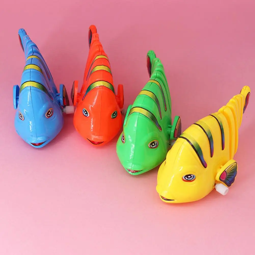 

Wind-up Toy KidsClockwork Creative Swinging Animal Fish Toy Portable Educational Toys for Children