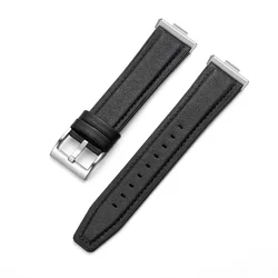 Leather Strap Wristband Bracelet - Replacement Accessory for Huawei Fit 3 (BBS)
