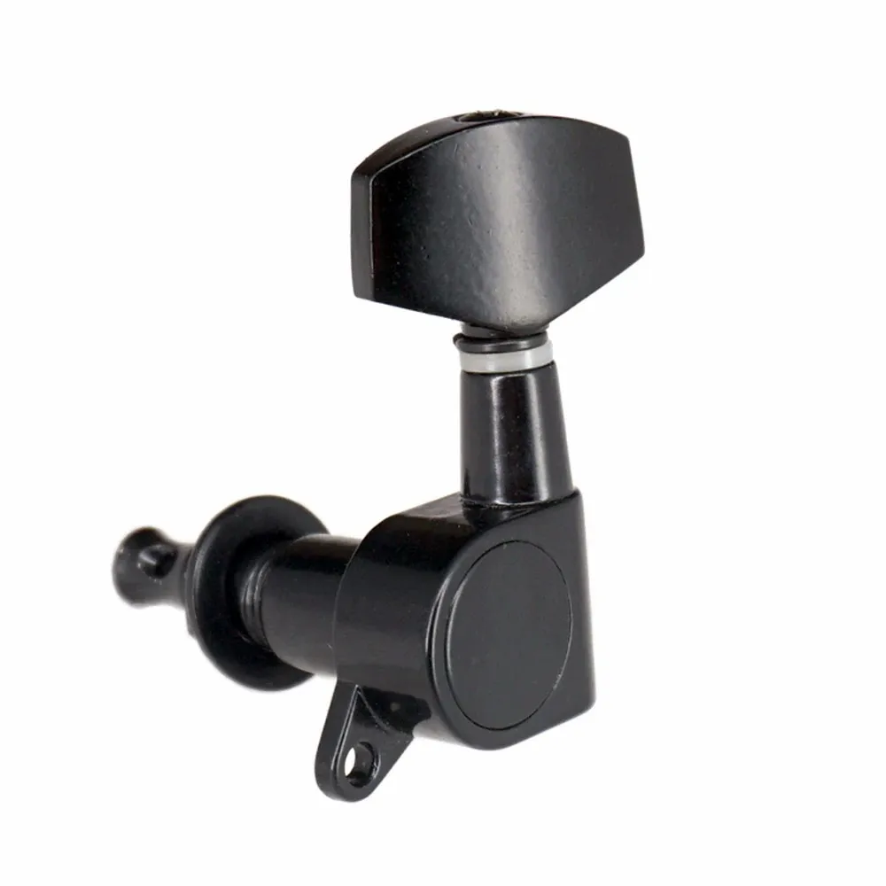 6 stücke Versiegelt Gitarre String Pegs Locking Tuner 3L3R Tuning Pegs String Tuner Elektrische Akustische Gitarre Tuner Mechaniken Knöpfe – Detail 9