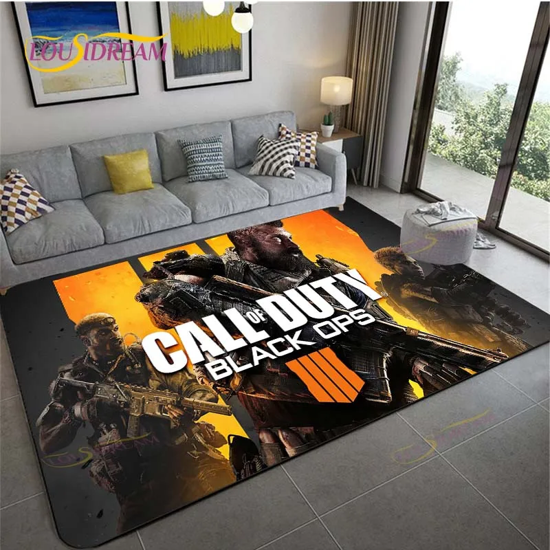 

Call of Duty Non-slip Area Rugs Large Mat for Living Room Comfortable Carpet Soft Rugs Bedroom Home Carpets