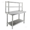 Stainless Steel Workbench Kitchen Cabinets Countertops Storage Racks Hotel Kitchen Console Load Tables Modern Kitchen Furniture 2