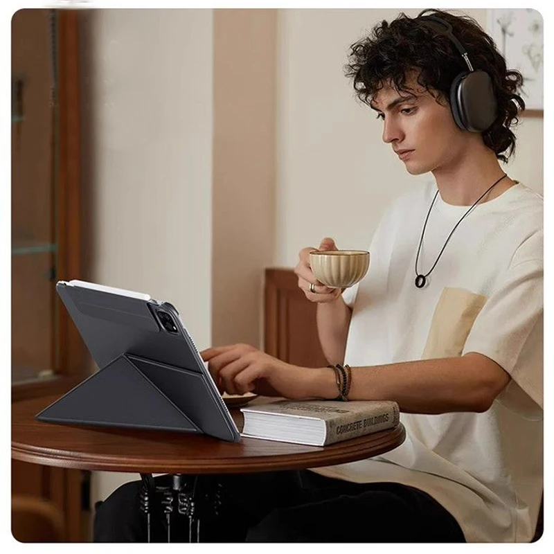 Magnetic Detachable Tablet Case with Cover