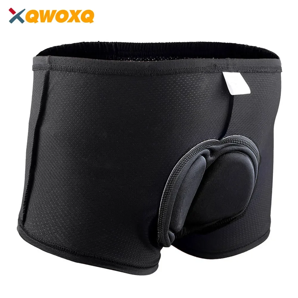 Sports Cycling Underwear for Men 4D Gel Padded Bike Bicycle Shorts Cycle Biking Riding Undershorts MTB Mountain Brief 1 PCS