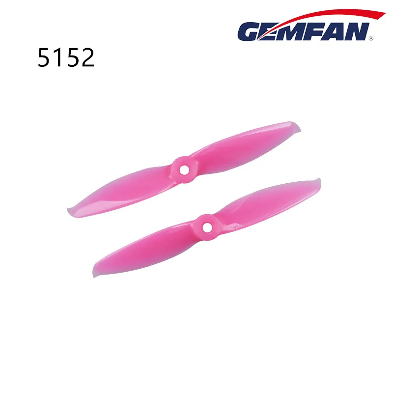 프로펠러 5152 6042 7042 2 블레이드 젬팬 플래시 프로펠러 FPV 레이싱 미니 FPV 멀티로터 프로펠러 RC 드론 DIY 부품 속도 8쌍/세트