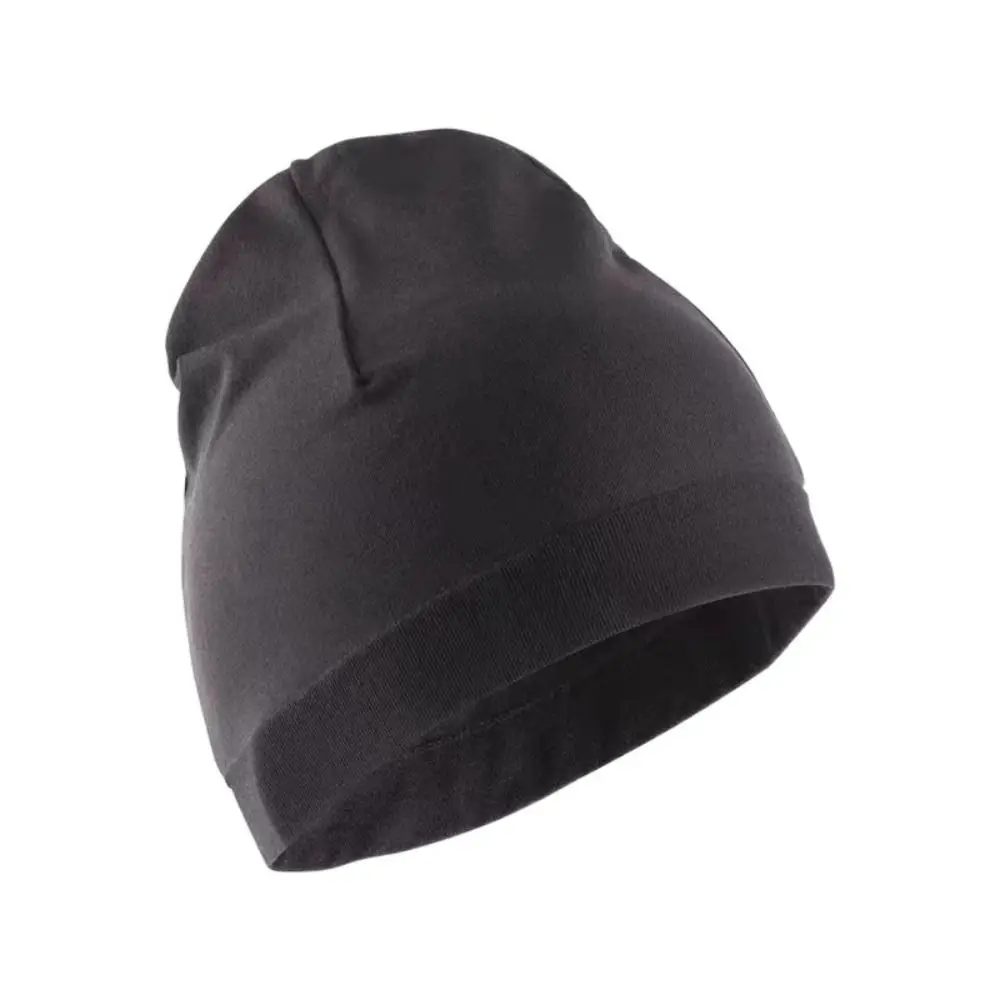 Solid Color Winter Running Hats Skullcaps Windproof Sport Cap Running Winter Quick Drying Sweat Absorption Sport Bonnet