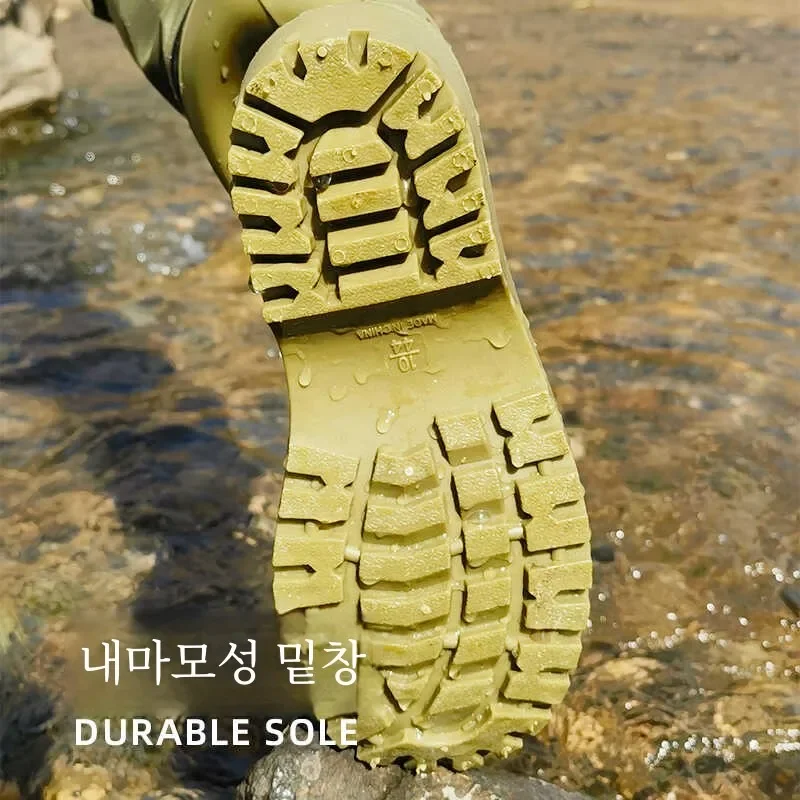 Luya Water Shoes Wading Boots Waterproof Non-Slip Women Stream Fishing Driving Shoes Outdoor Men's Upstream Wading Water Rain