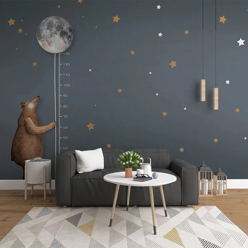 papel de parede personalizado 3d dos desenhos 02