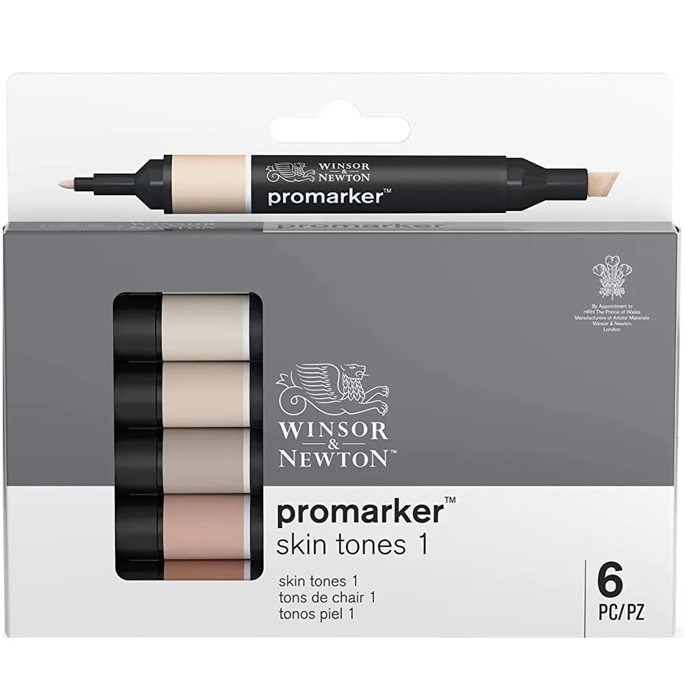 Winsor & Newton Professionelles Comic-Marker-Set 6/12/24 Farben Doppelspitze Alkoholbasierte Kunstmarker für Illustration & Skizzieren – Detail 17