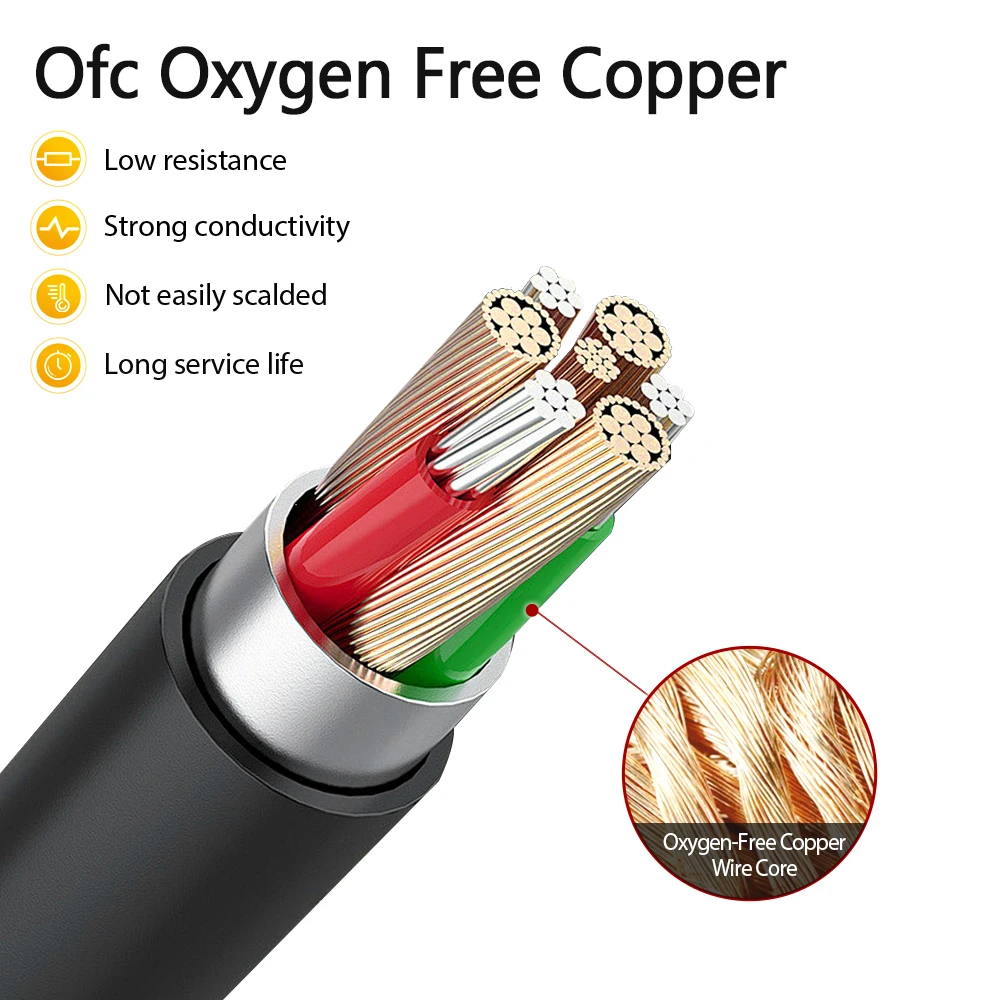 Durable Coiled Headphone Audio Cable High-extensional Spring Line 3.5MM 6.35MM Adapter cable for BOSE QC35 35II QC45 NC700