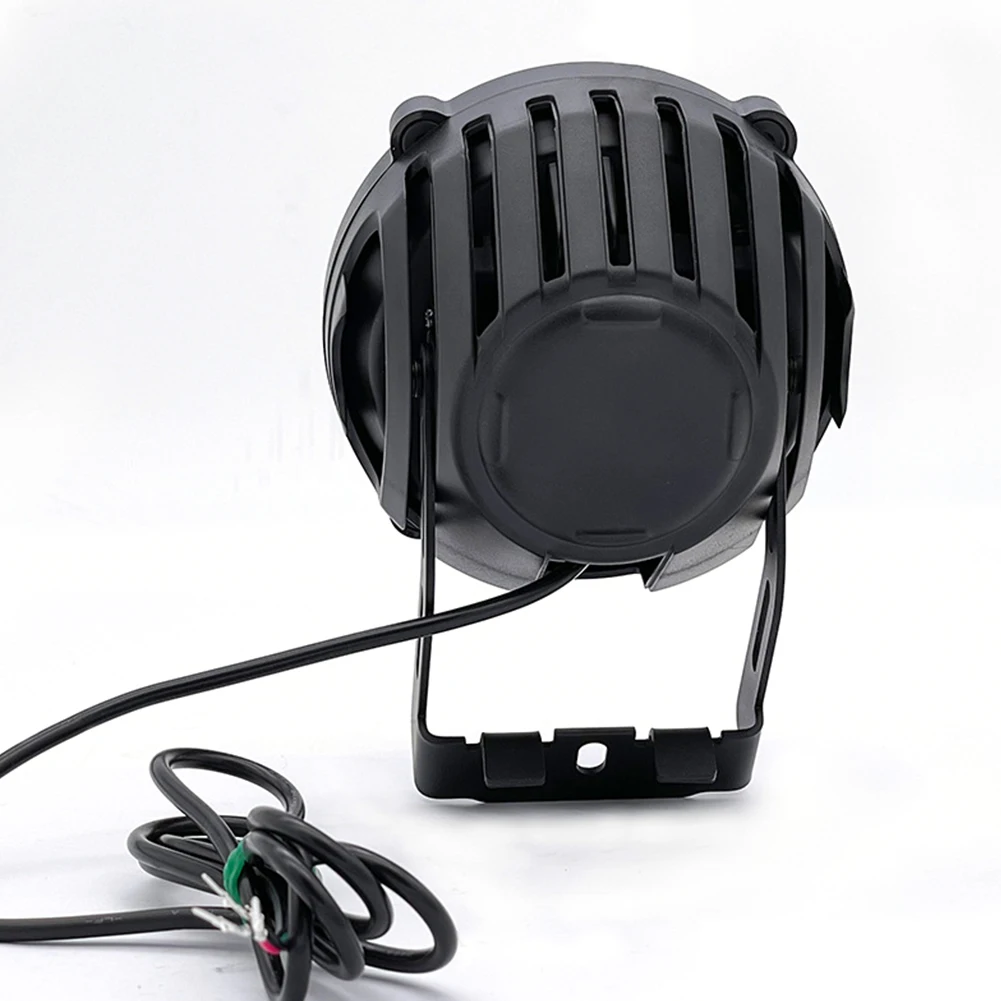 E-Bike 36V 48V Scheinwerfer Elektro-Fahrradlicht mit Hupe Wasserdichter Scheinwerfer aus Aluminiumlegierung Nachtsicheres Fahren Frontscheinwerfer_voghion.com