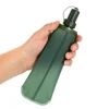 1/2Pcs 500mml 250ml Outdoor Sport Camping Running Sport Bicycle Soft Water Bottle Folding TPU Soft Flask Hiking Water Bag 6