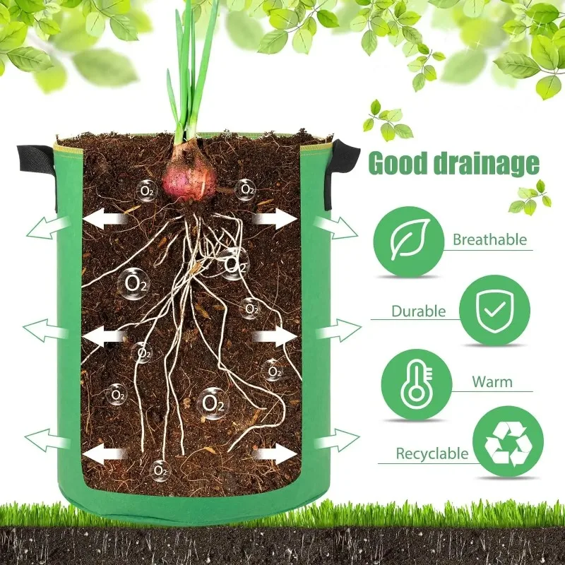Fabric Plant Grow Bags 4