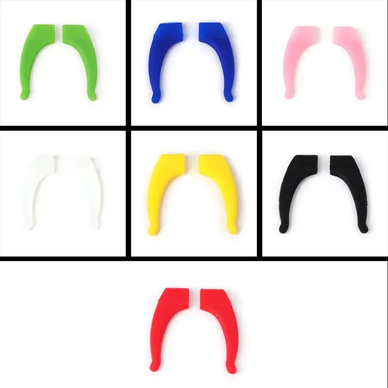 

Glasses Ear Holder Anti Slip Kids Fix Tip Silicone Grips Eyeglasses Hooks Temple K3KF