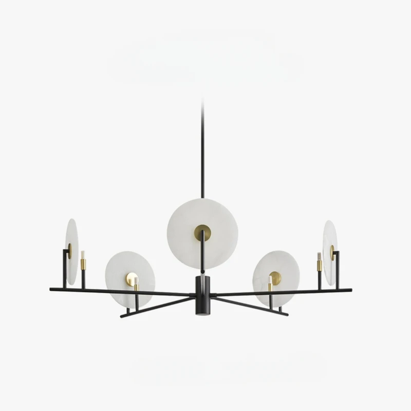 

Modern minimalist Spanish marble chandelier designer art living room dining room study bedroom light