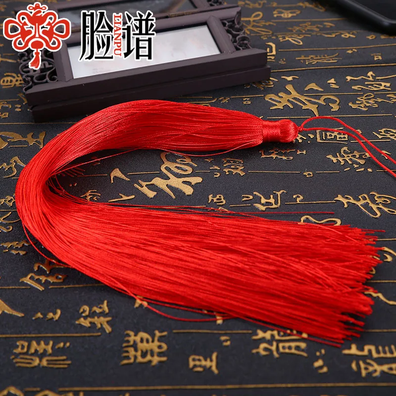 선풍기 펜던트 선풍기 펜던트 비즈 프린지 트림, 긴 술, 길어진 장식 펜던트, 의류 DIY 액세서리, 10 개, 30cm