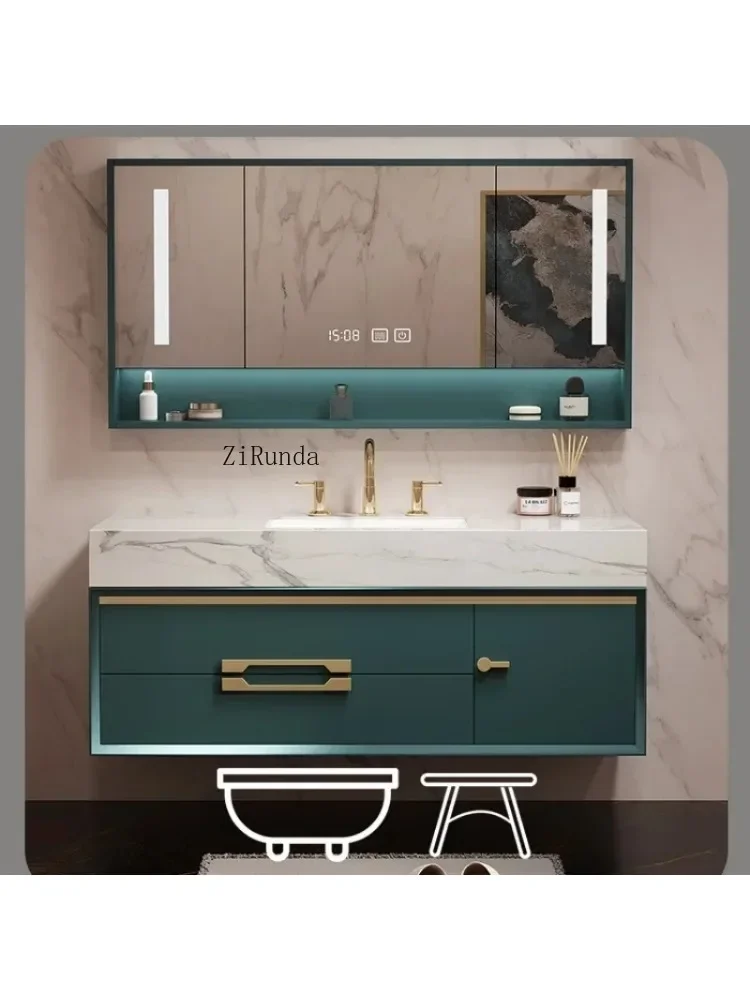 Cabinets Nordic Wall-mounted Design Smart Mirror Cabinets Fashion Furniture Arredo Bagno FYBC