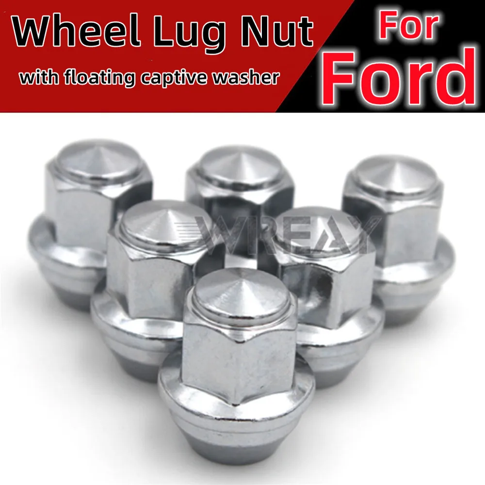 1PieceAlloySteelWheelNutsForFordFiestaMondeoCMaxFocusMK1