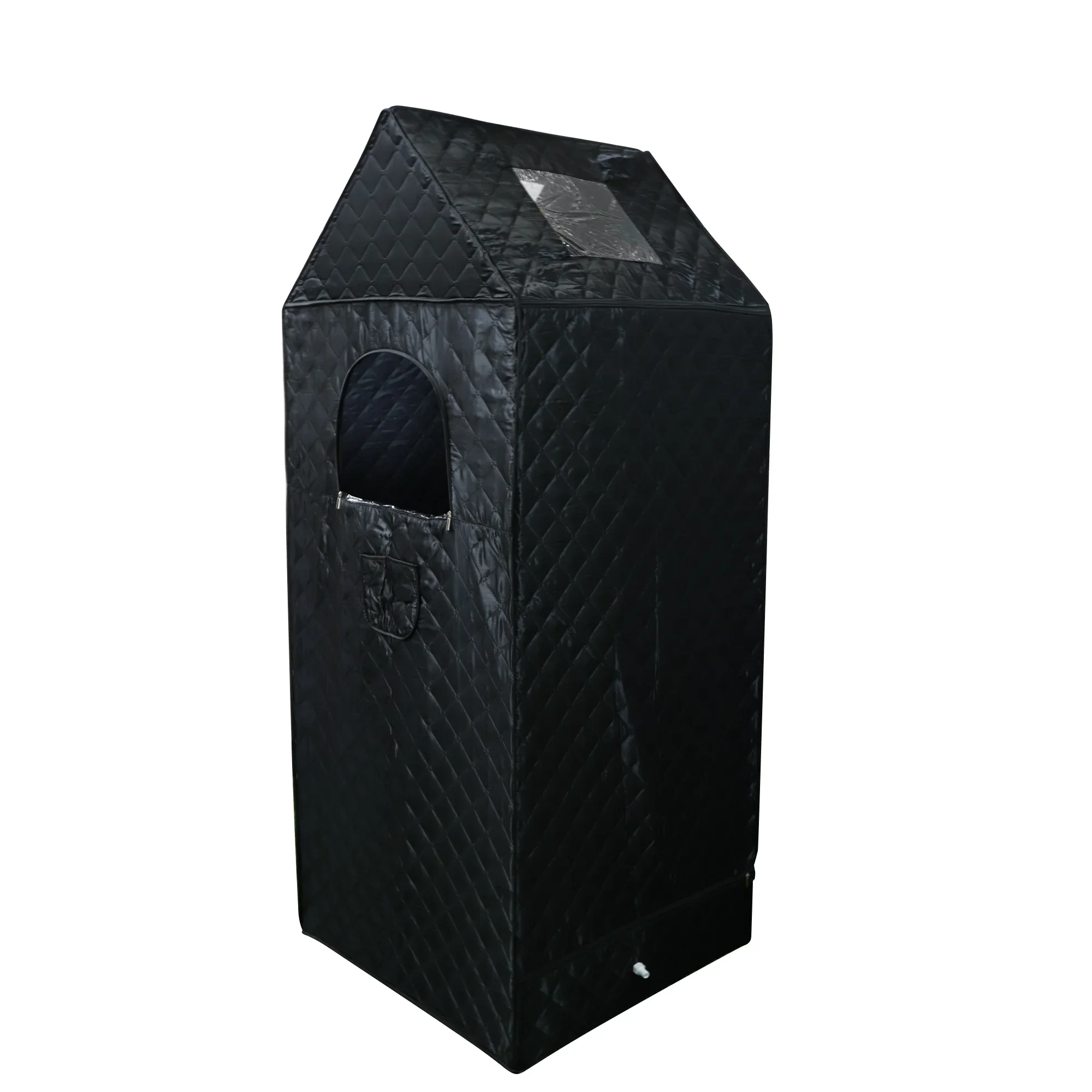 Home Use Personal Sauna Box Portable Full Body Steam Sauna Tent Spa With 3L Steamer Folding Chair